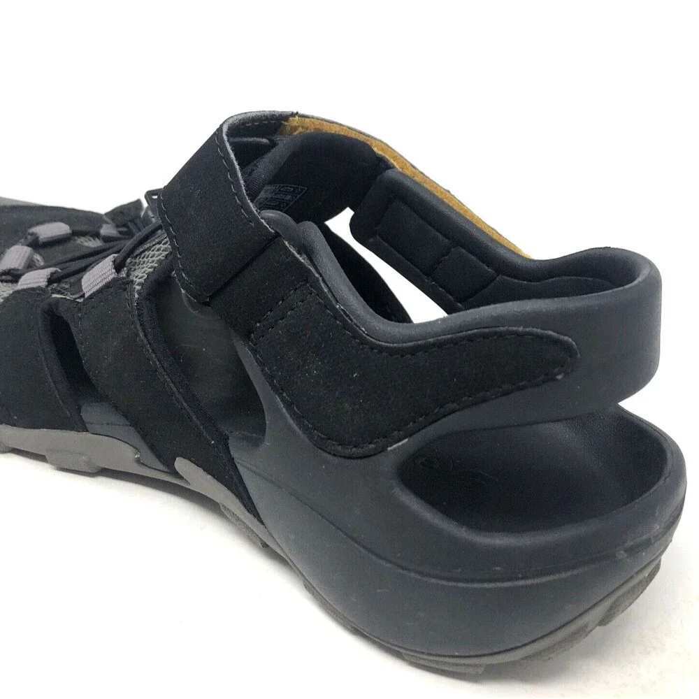 Teva Flintwood Black Hiking Sandals Mens Size 8 Outdoors Trail Water/Land Shoe